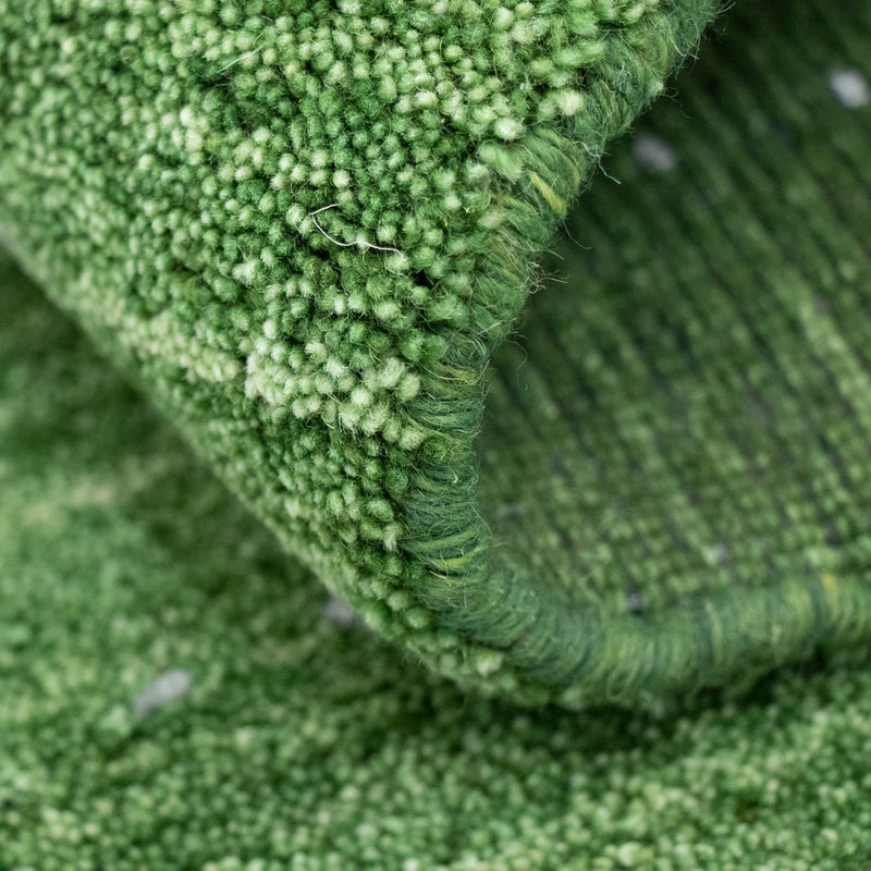 Gabbeh-matta - Softy - 88 x 62 cm - grön