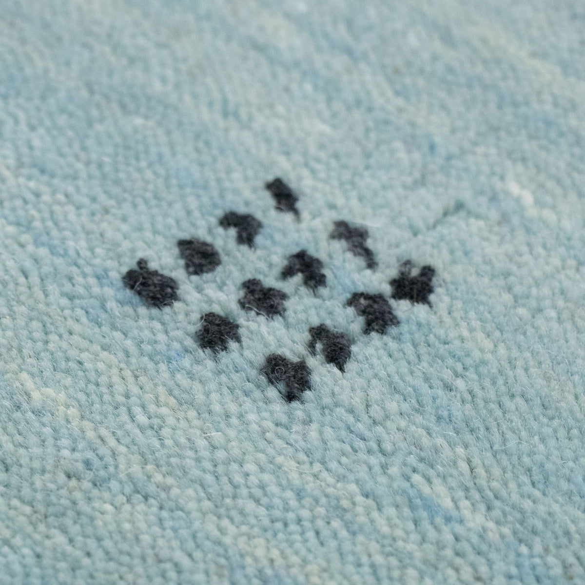 Gabbeh-matta - Softy - 95 x 65 cm - turkos