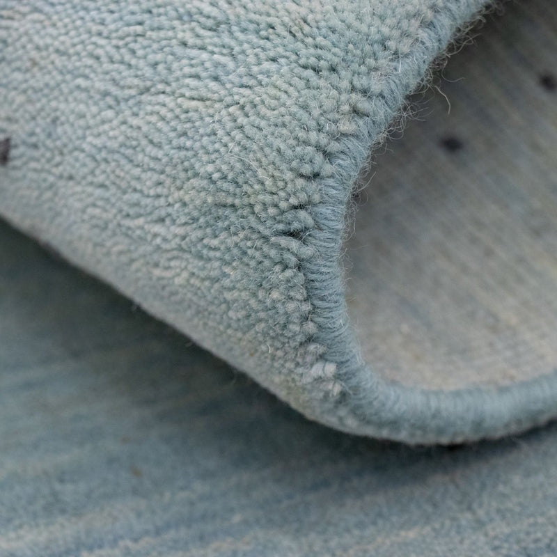 Gabbeh-matta - Softy - 95 x 65 cm - turkos