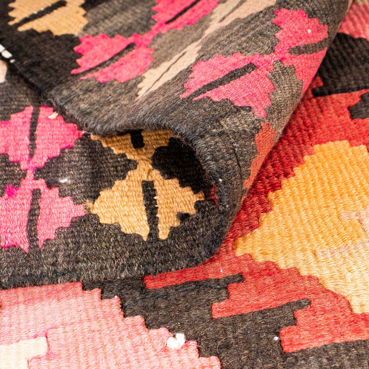 Runner Kelim-matta - gammal - 275 x 150 cm - flerfärgad