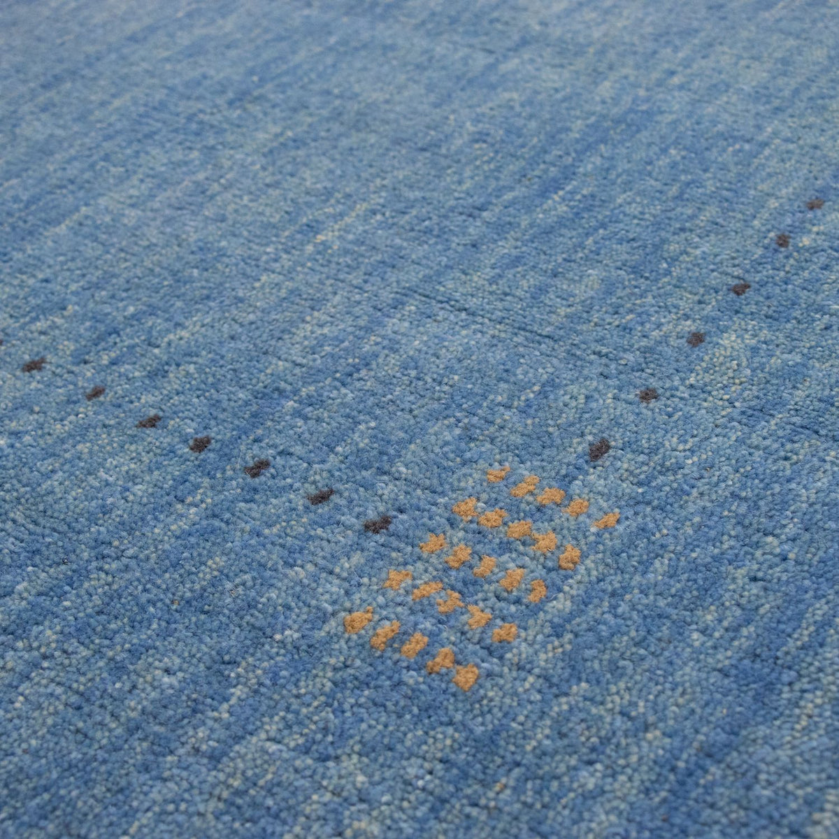 Gabbeh-matta - Softy - 163 x 122 cm - blå