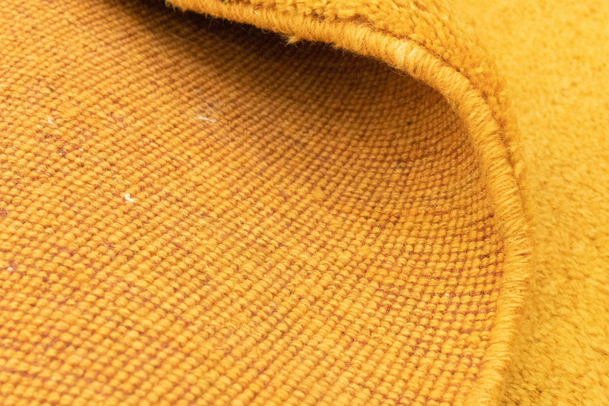 Runner Gabbeh-matta - persisk - 231 x 87 cm - gul