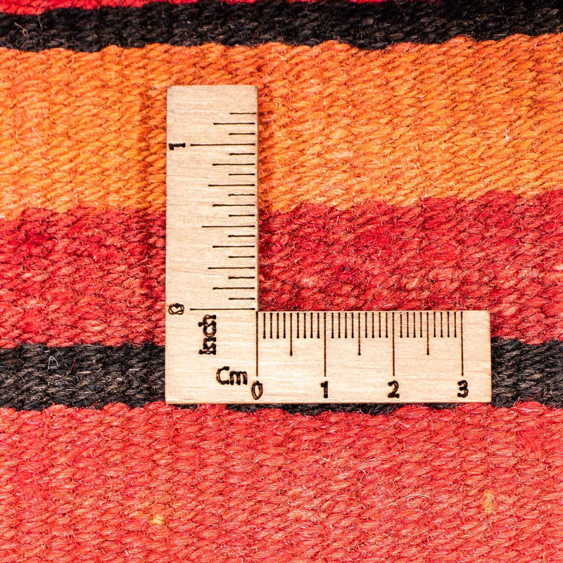 Kelim-matta - gammal - 200 x 135 cm - flerfärgad