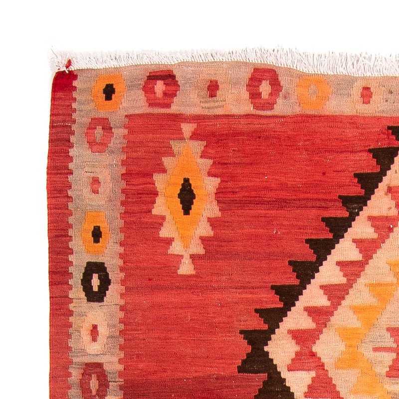 Kelim-matta - gammal - 283 x 142 cm - flerfärgad