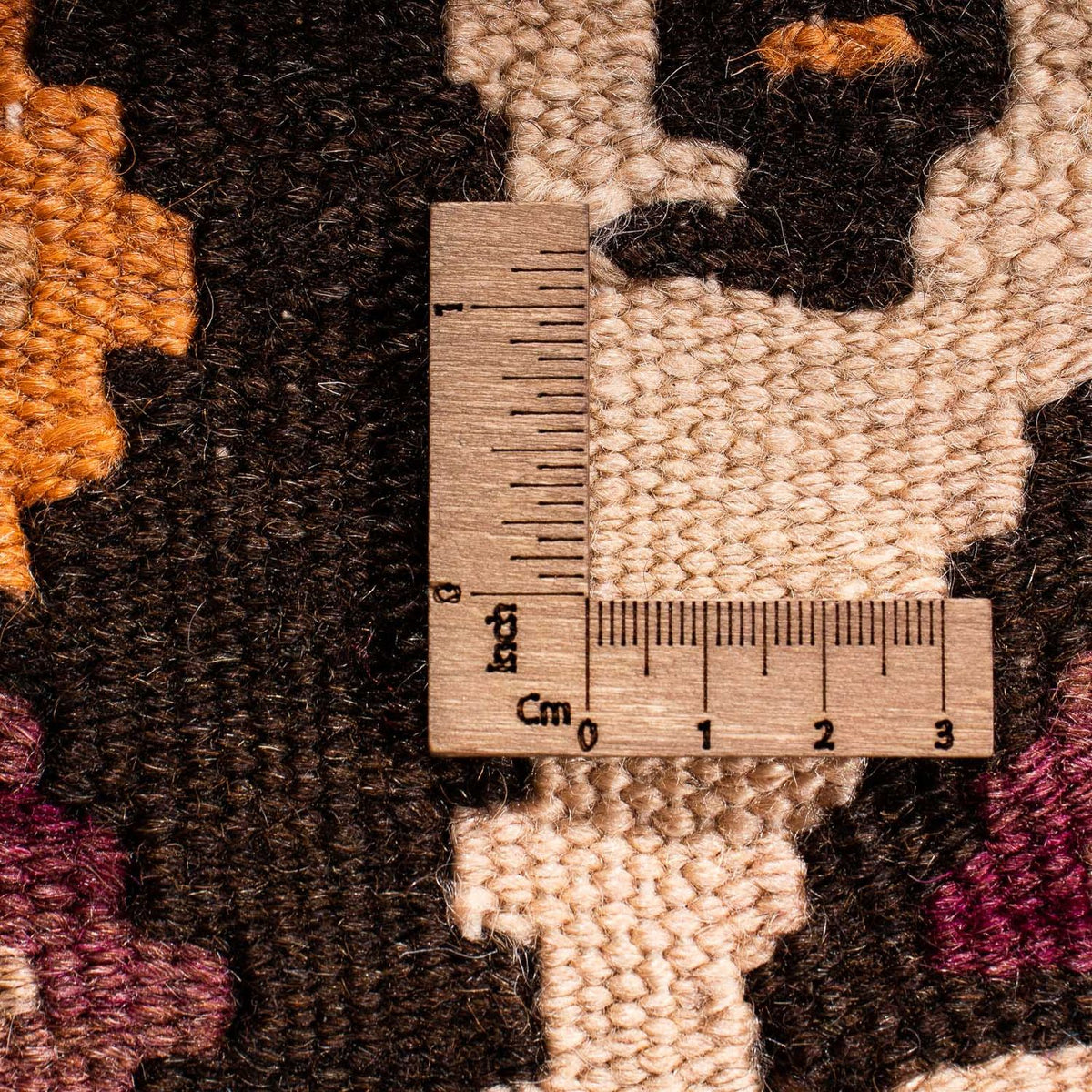 Kelim-matta - gammal - 270 x 145 cm - flerfärgad