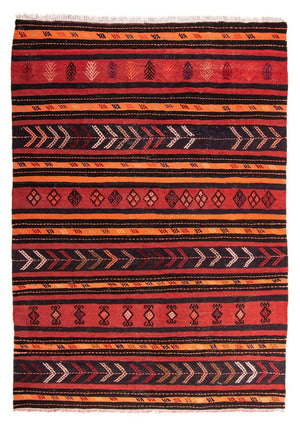 Kelim-matta - gammal - 225 x 165 cm - flerfärgad