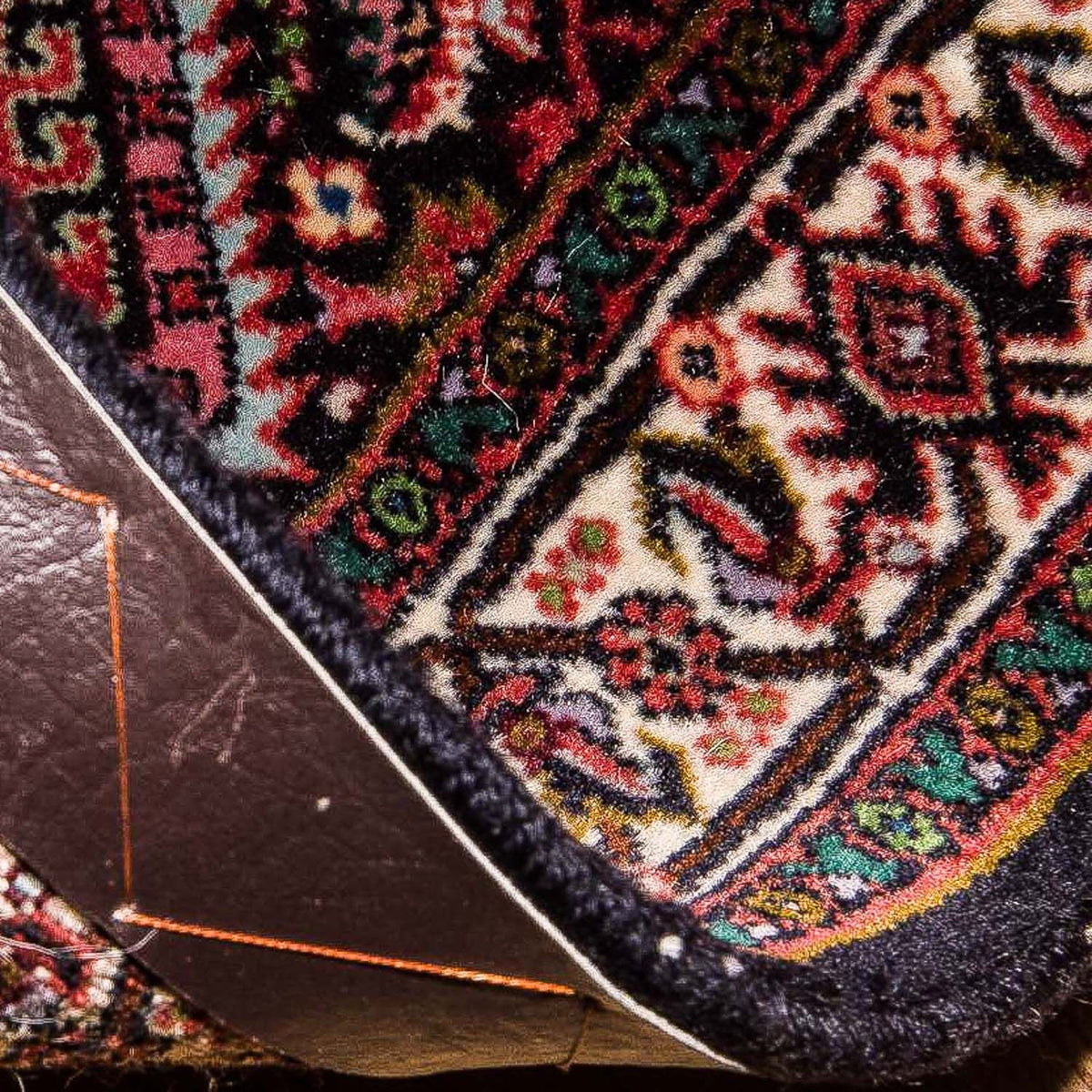 Persisk matta - Bijar - 88 x 67 cm - blå