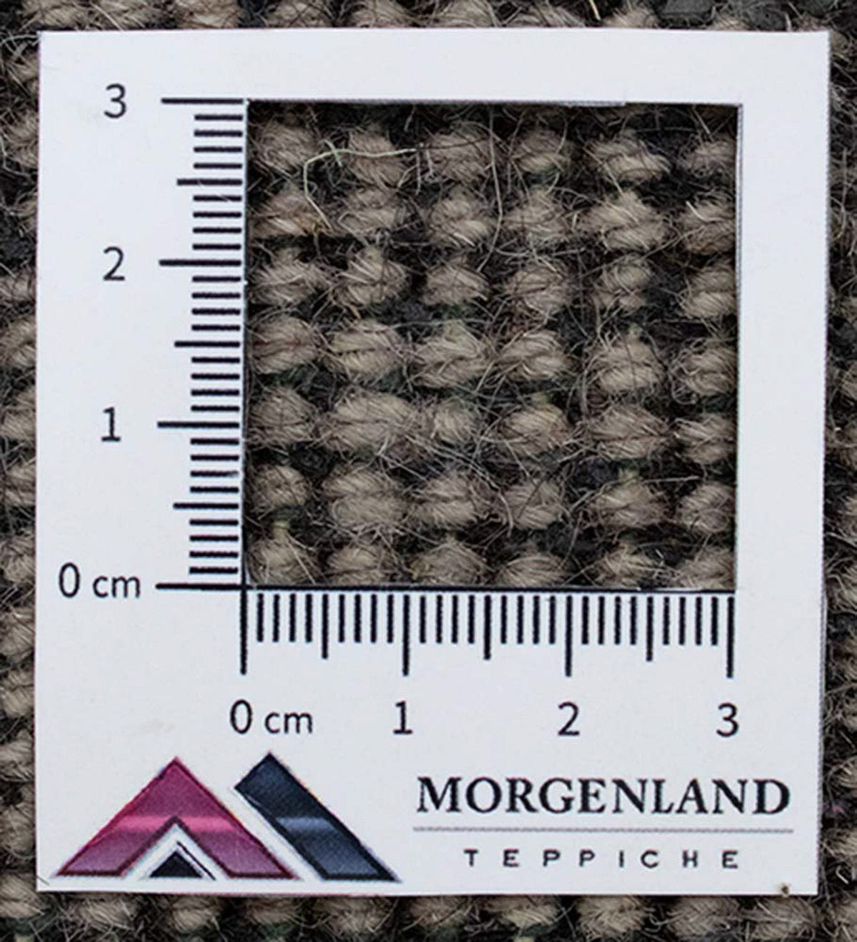 Gabbeh-matta - Indus - 90 x 60 cm - grått