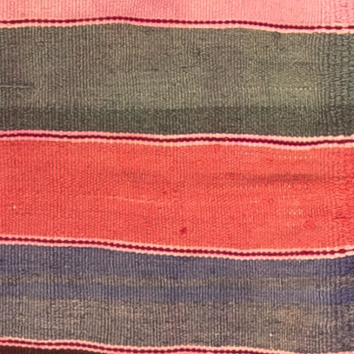 Kelim-matta - gammal - 100 x 70 cm - flerfärgad