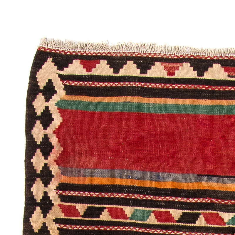 Runner Kelim-matta - gammal - 270 x 145 cm - flerfärgad