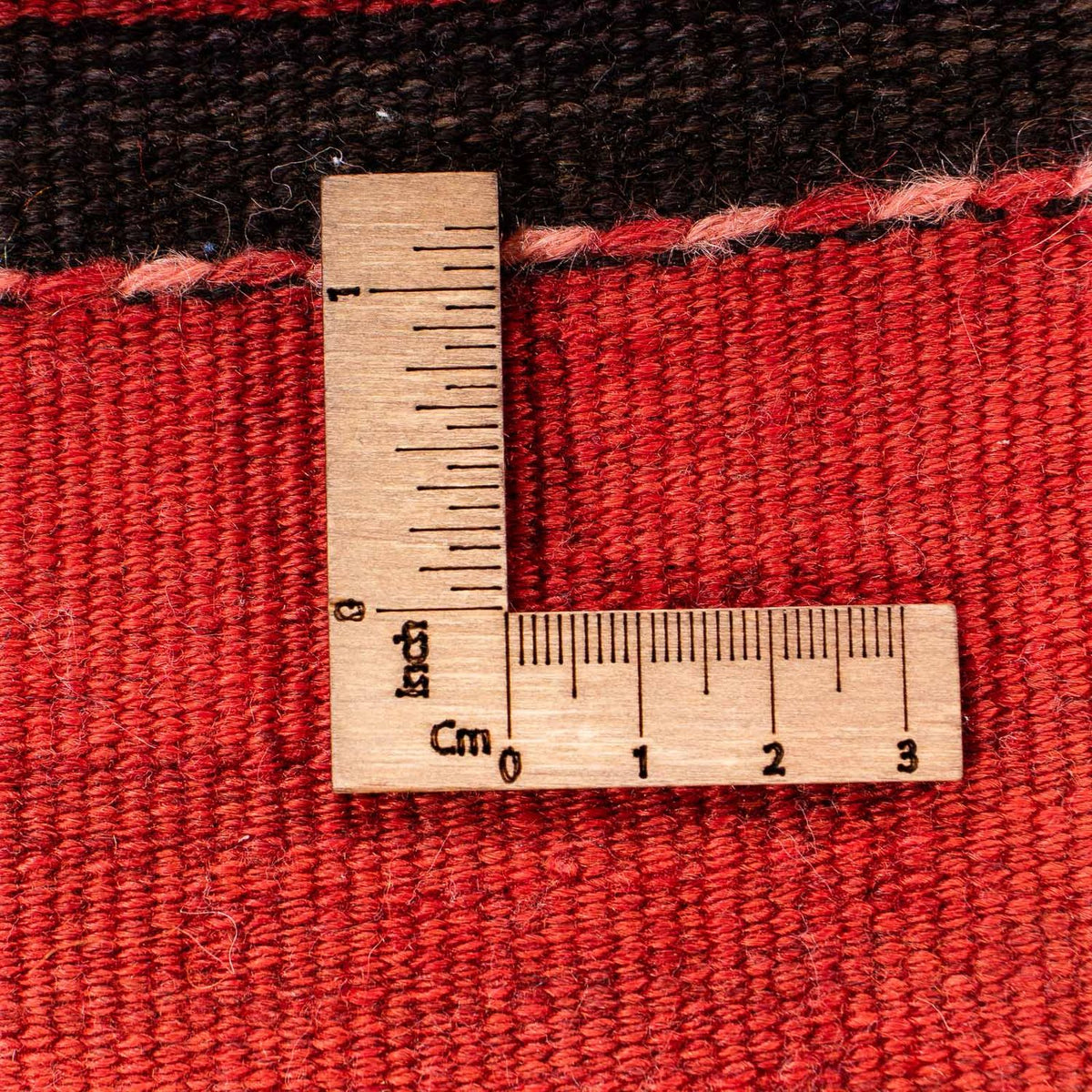 Kelim-matta - gammal - 120 x 85 cm - flerfärgad