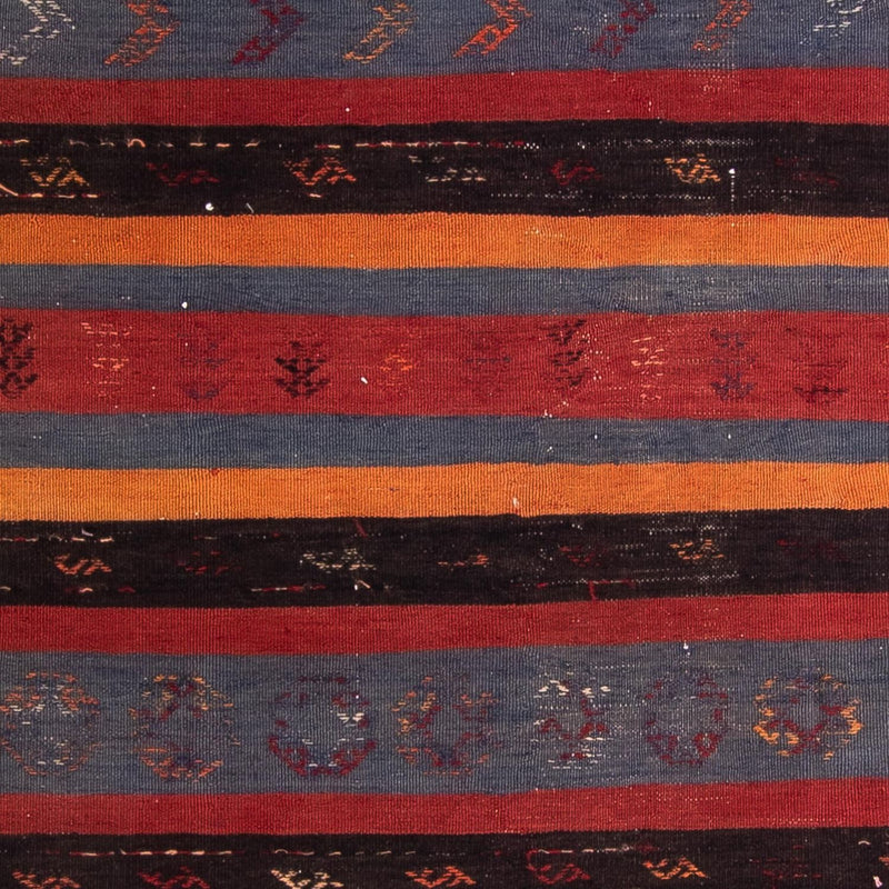 Kelim-matta - gammal - 205 x 160 cm - flerfärgad