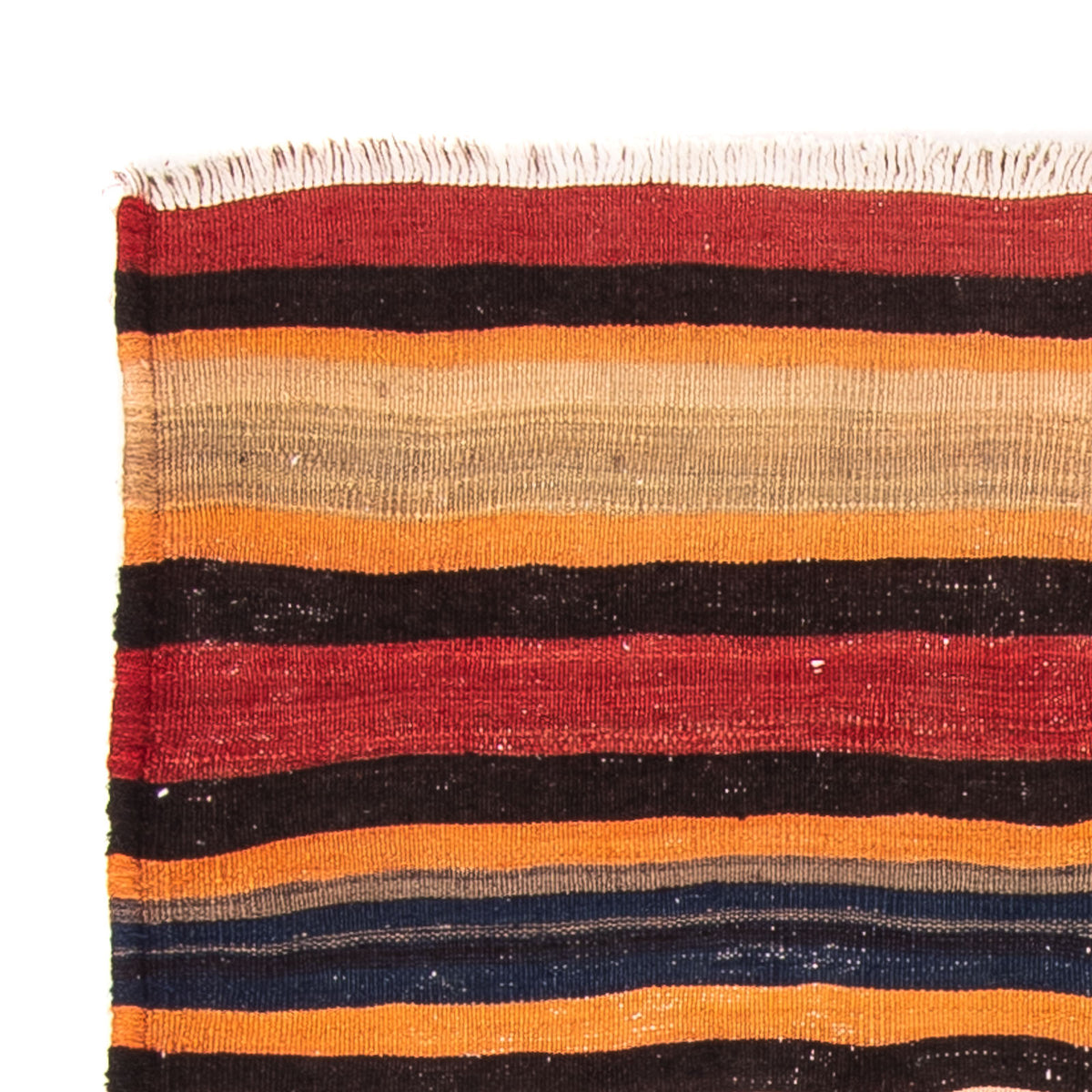 Kelim-matta - gammal - 180 x 125 cm - flerfärgad