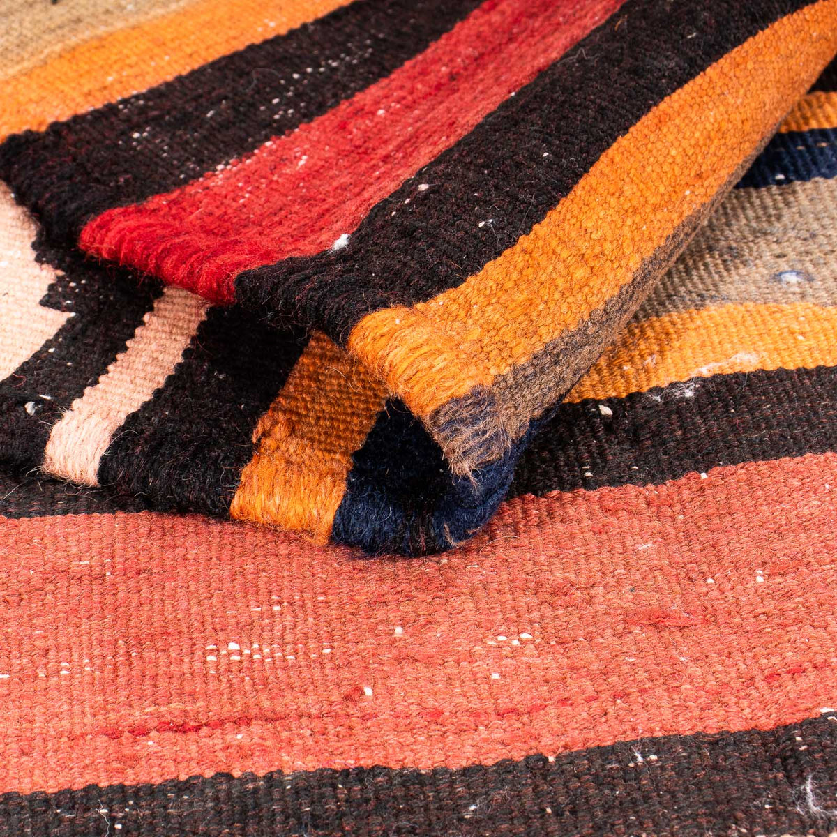 Kelim-matta - gammal - 180 x 125 cm - flerfärgad