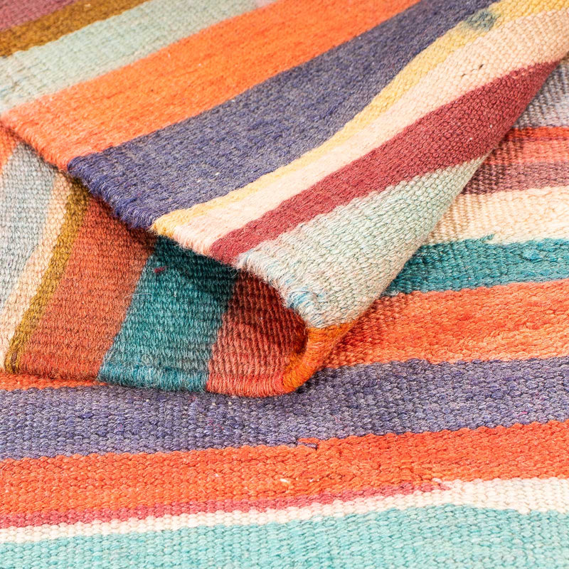 Kelim-matta - gammal - 180 x 135 cm - flerfärgad