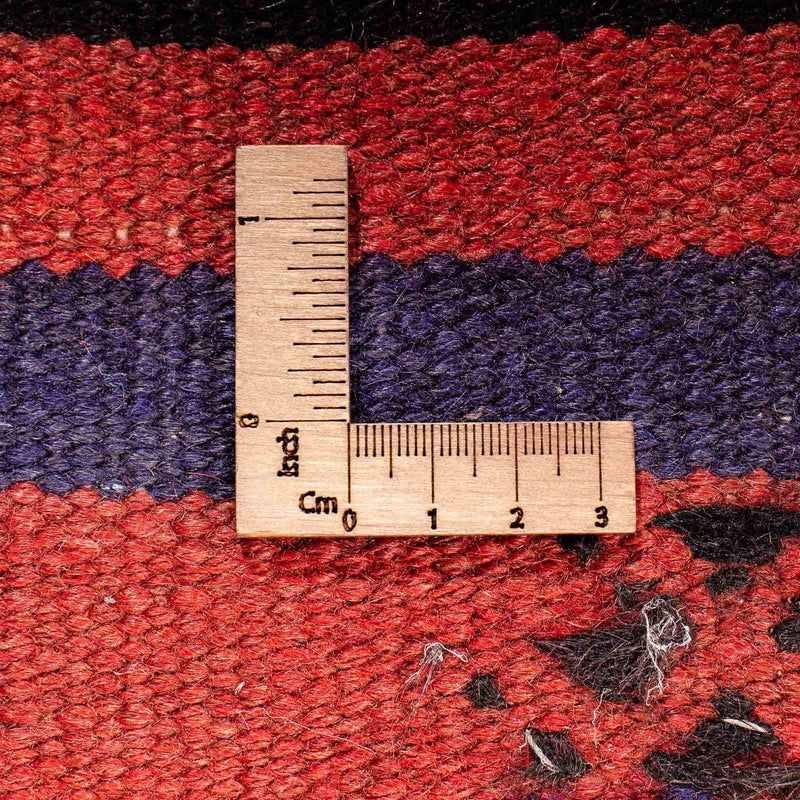 Kelim-matta - gammal kvadrat  - 185 x 150 cm - flerfärgad