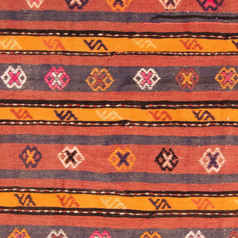 Kelim-matta - gammal kvadrat  - 185 x 150 cm - flerfärgad