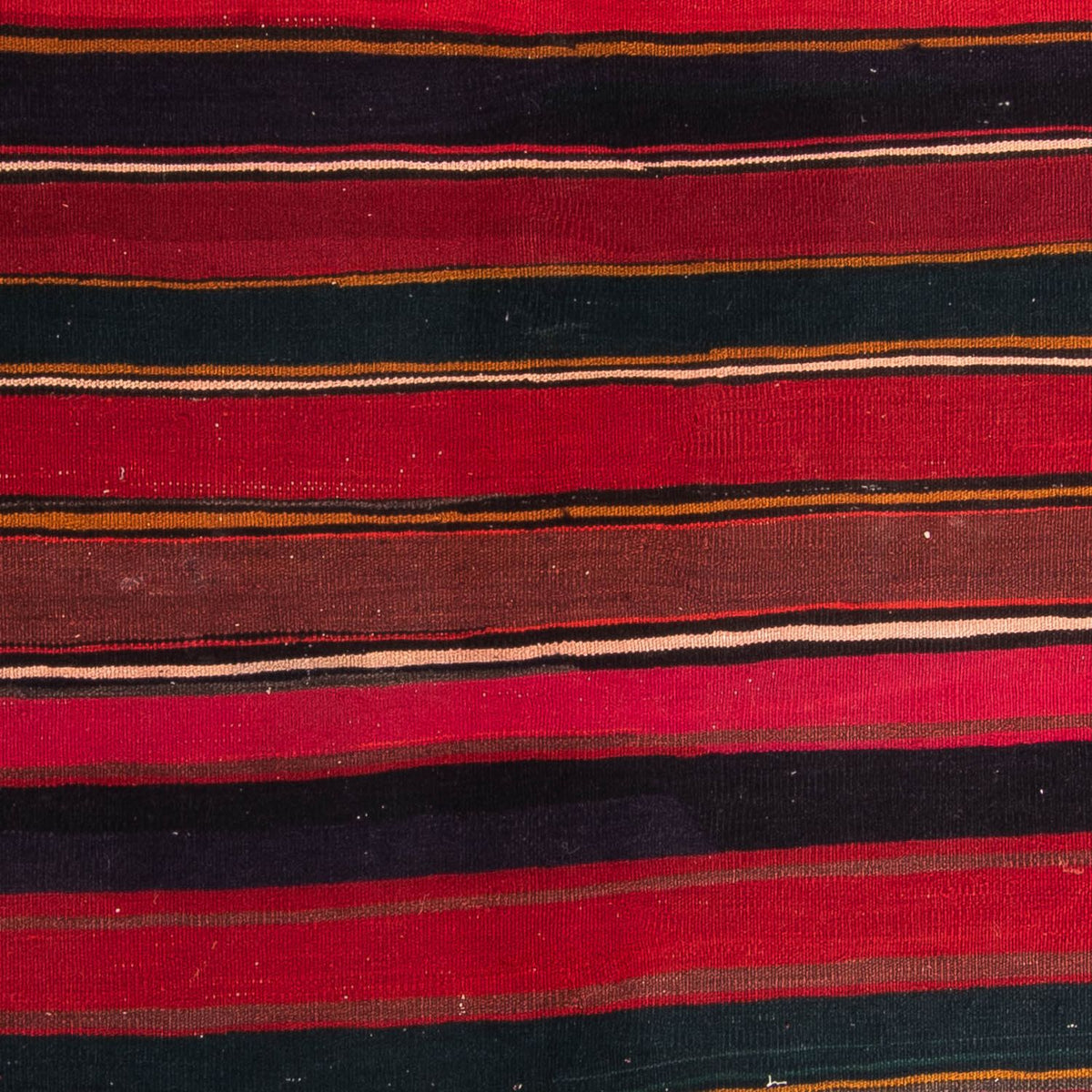 Kelim-matta - gammal - 130 x 100 cm - flerfärgad