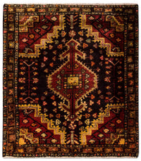 Persisk matta - Nomadic - 86 x 72 cm - blå – product image