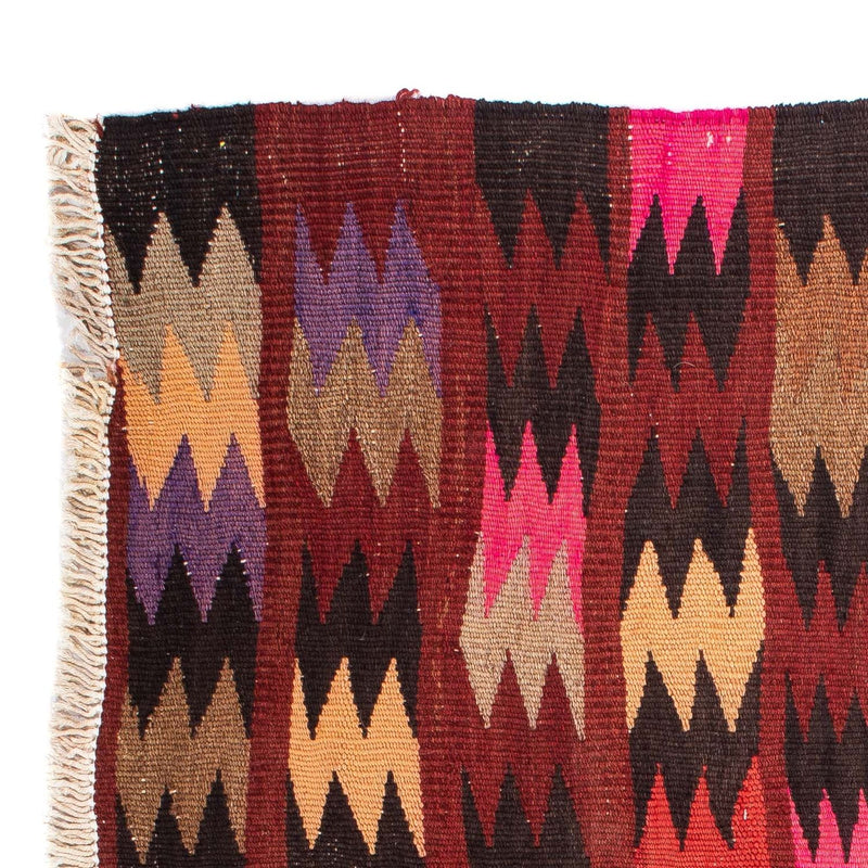 Kelim-matta - gammal - 114 x 90 cm - flerfärgad