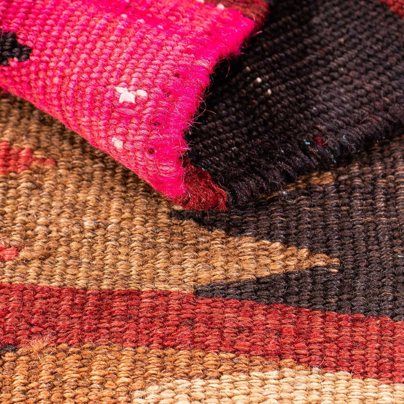 Kelim-matta - gammal - 114 x 90 cm - flerfärgad