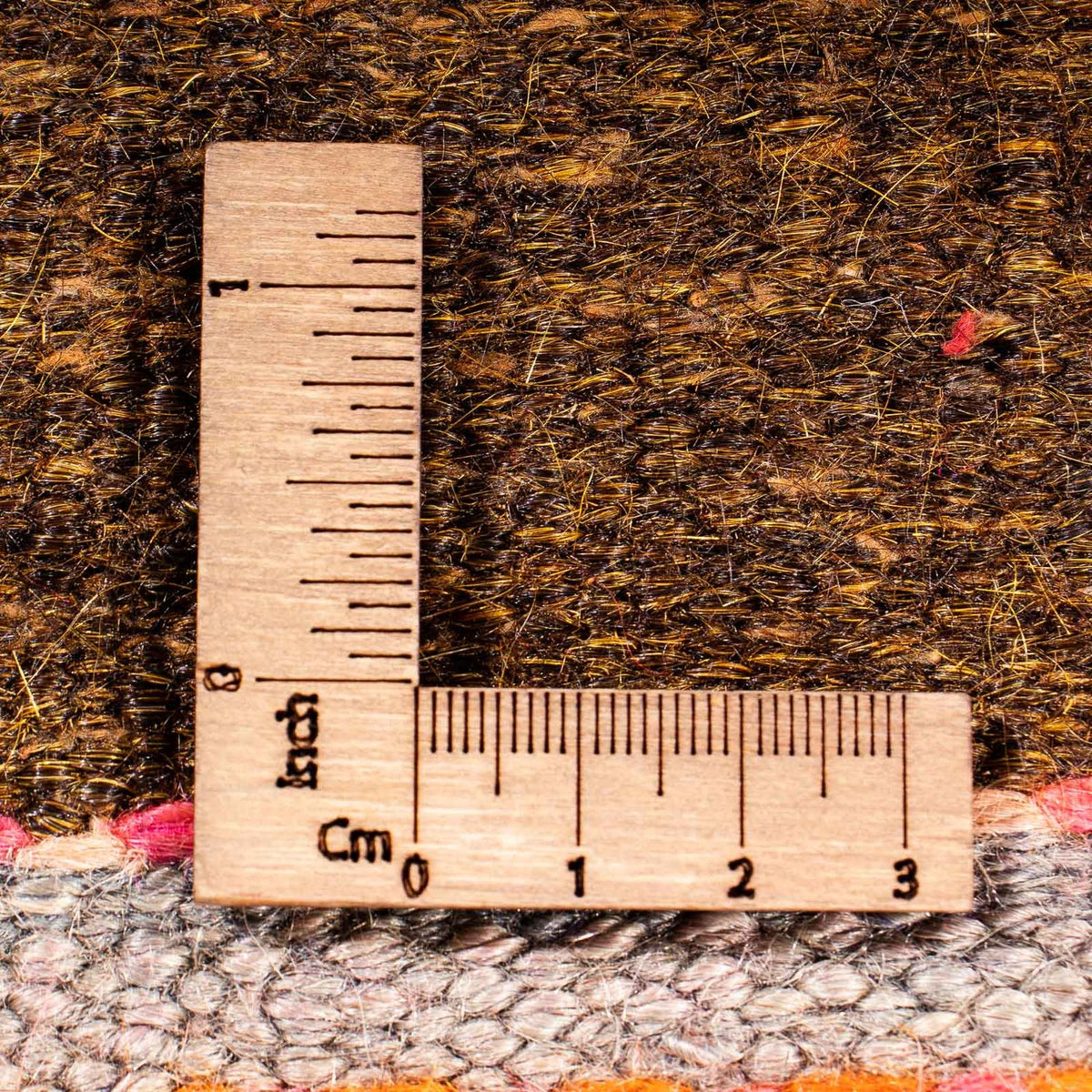 Kelim-matta - gammal - 115 x 85 cm - flerfärgad