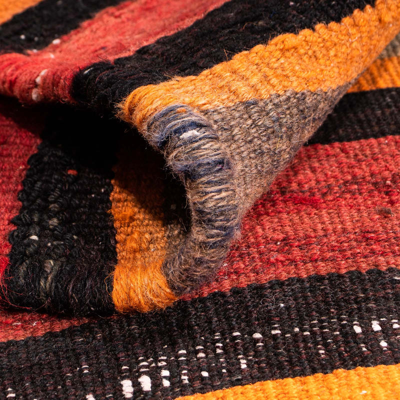 Kelim-matta - gammal kvadrat  - 130 x 120 cm - flerfärgad