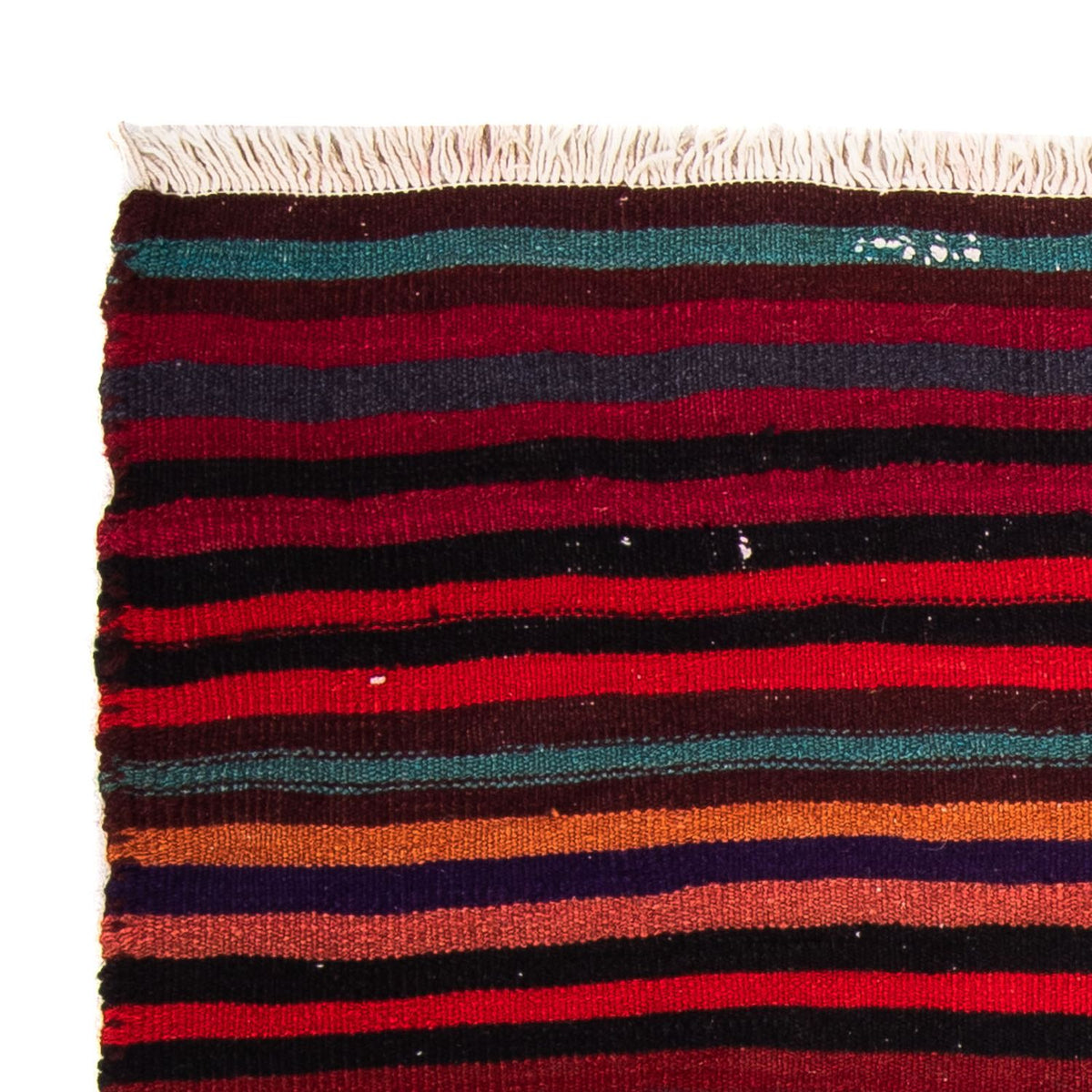 Kelim-matta - gammal - 105 x 90 cm - flerfärgad