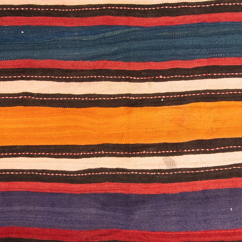 Kelim-matta - gammal - 200 x 165 cm - flerfärgad