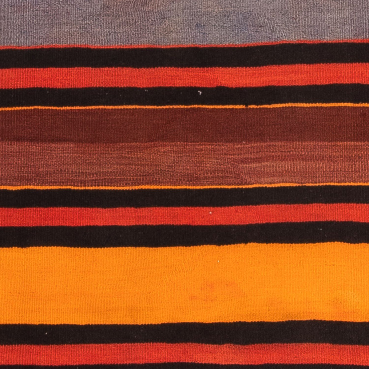 Kelim-matta - gammal kvadrat  - 150 x 135 cm - flerfärgad