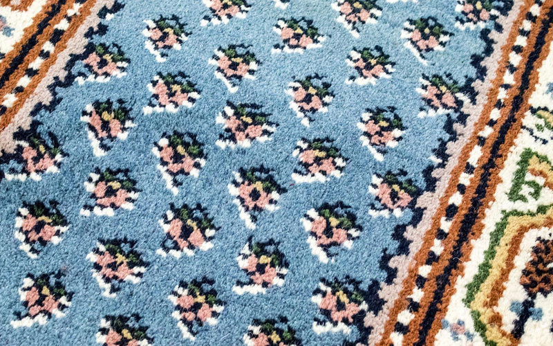 Oriental Carpet - 160 x 90 cm - ljusblå