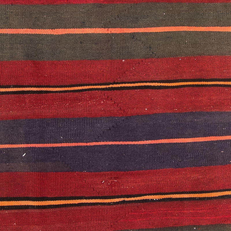 Runner Kelim-matta - gammal - 325 x 135 cm - flerfärgad