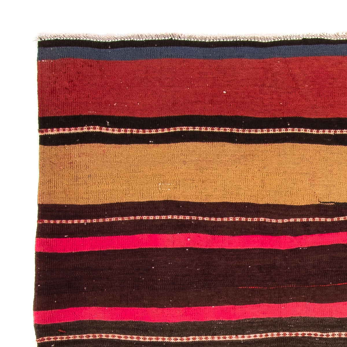 Kelim-matta - gammal kvadrat  - 175 x 170 cm - flerfärgad