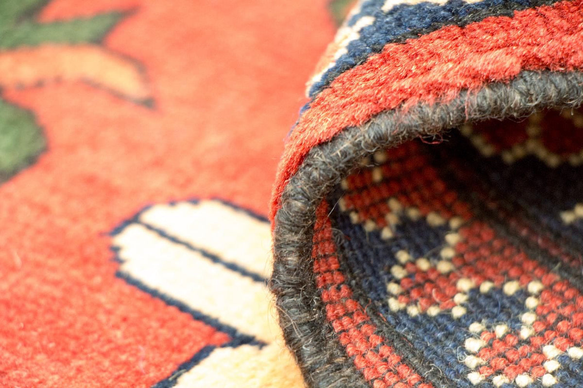 Afghansk matta - Hatshlu - 338 x 257 cm - röd