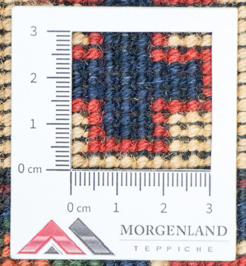 Afghansk matta - Hatshlu - 338 x 257 cm - röd