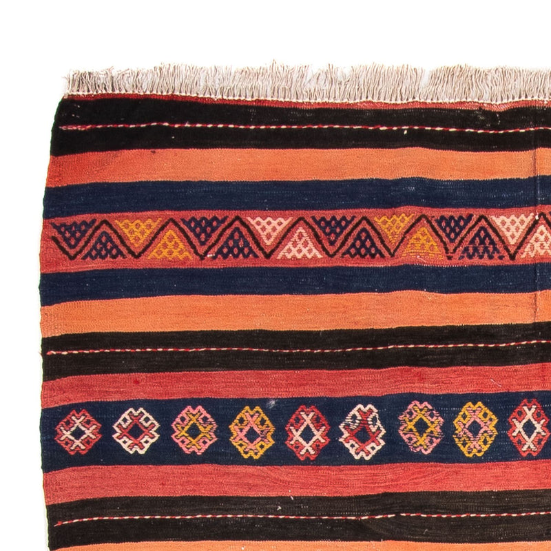 Kelim-matta - gammal kvadrat  - 180 x 150 cm - flerfärgad