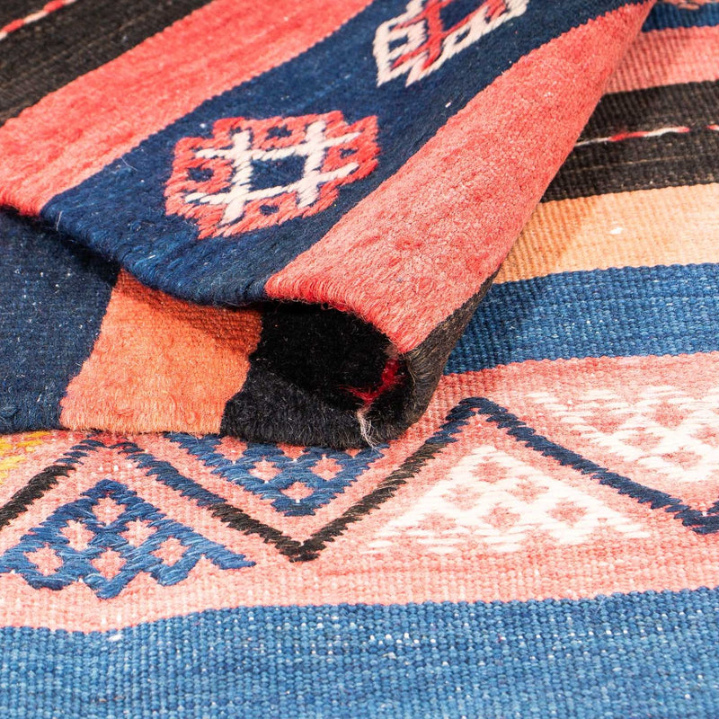 Kelim-matta - gammal kvadrat  - 180 x 150 cm - flerfärgad