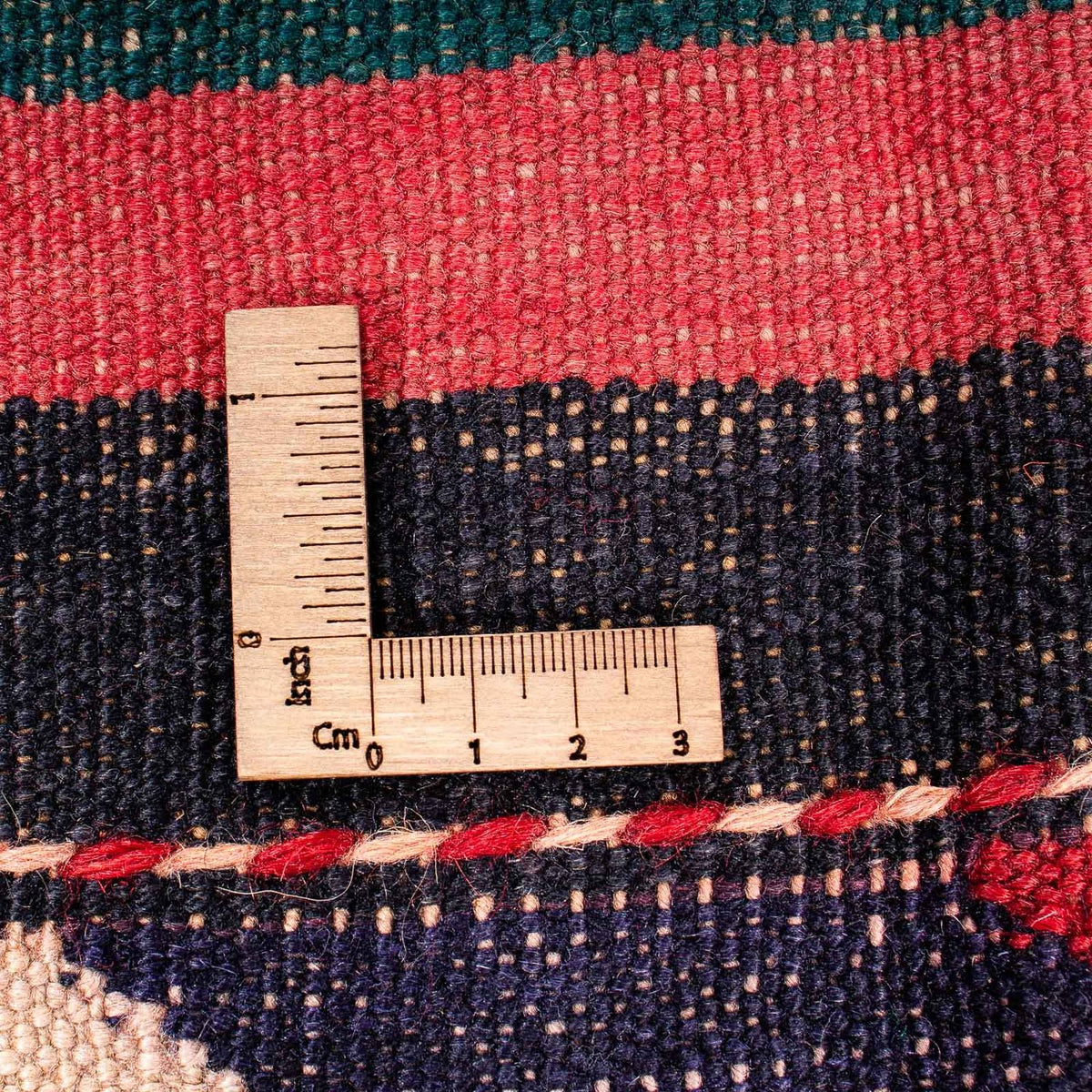 Kelim-matta - gammal - 170 x 160 cm - flerfärgad