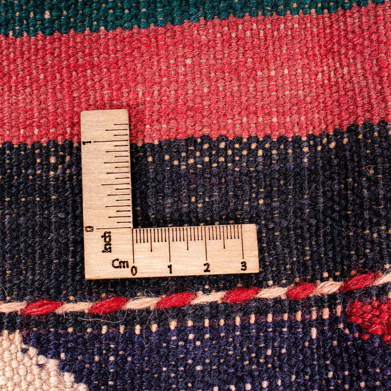 Kelim-matta - gammal - 170 x 160 cm - flerfärgad