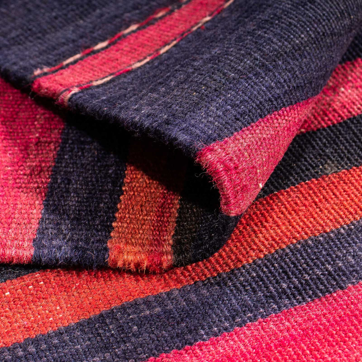 Kelim-matta - gammal - 150 x 135 cm - flerfärgad