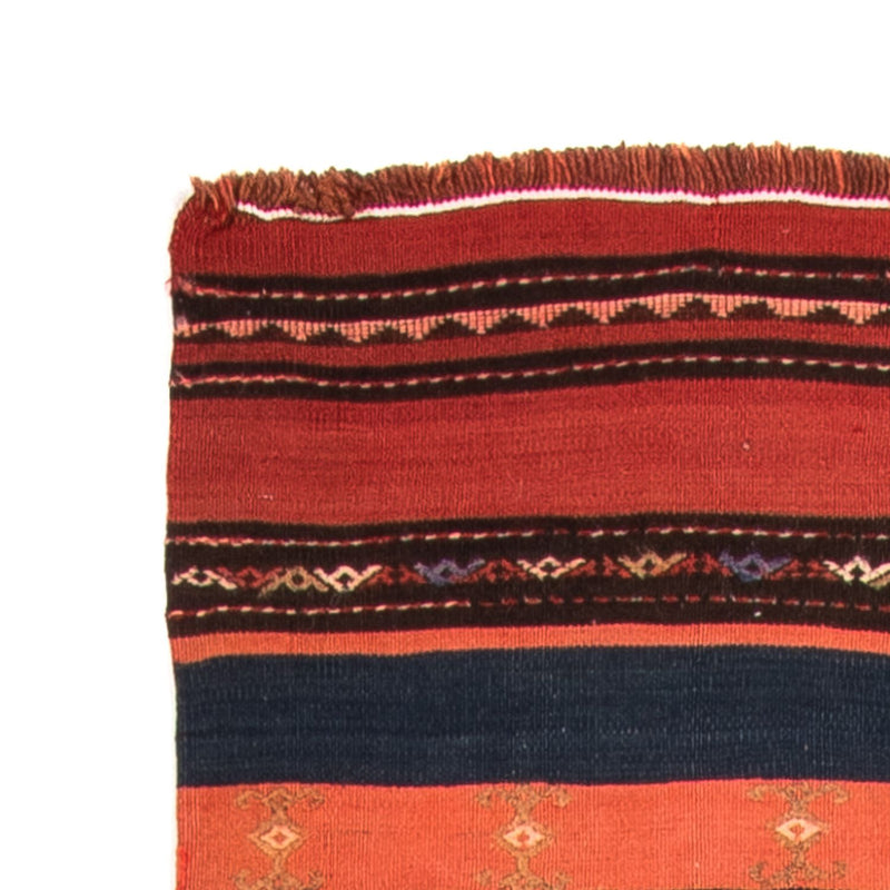 Runner Kelim-matta - gammal - 280 x 85 cm - flerfärgad