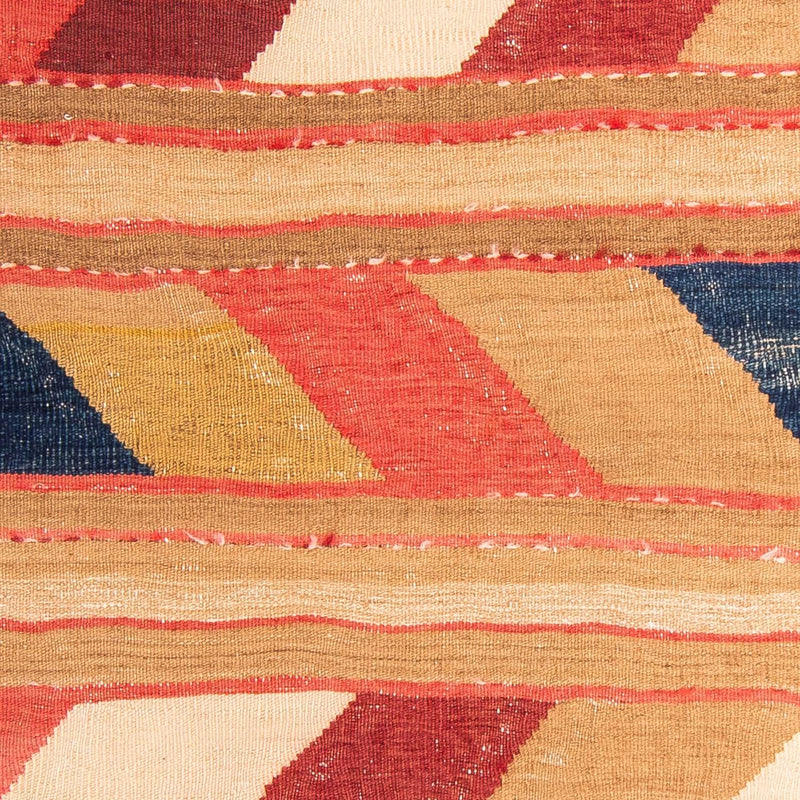 Kelim-matta - gammal - 147 x 110 cm - flerfärgad