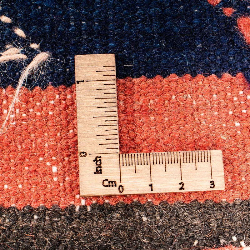 Kelim-matta - gammal - 200 x 150 cm - flerfärgad