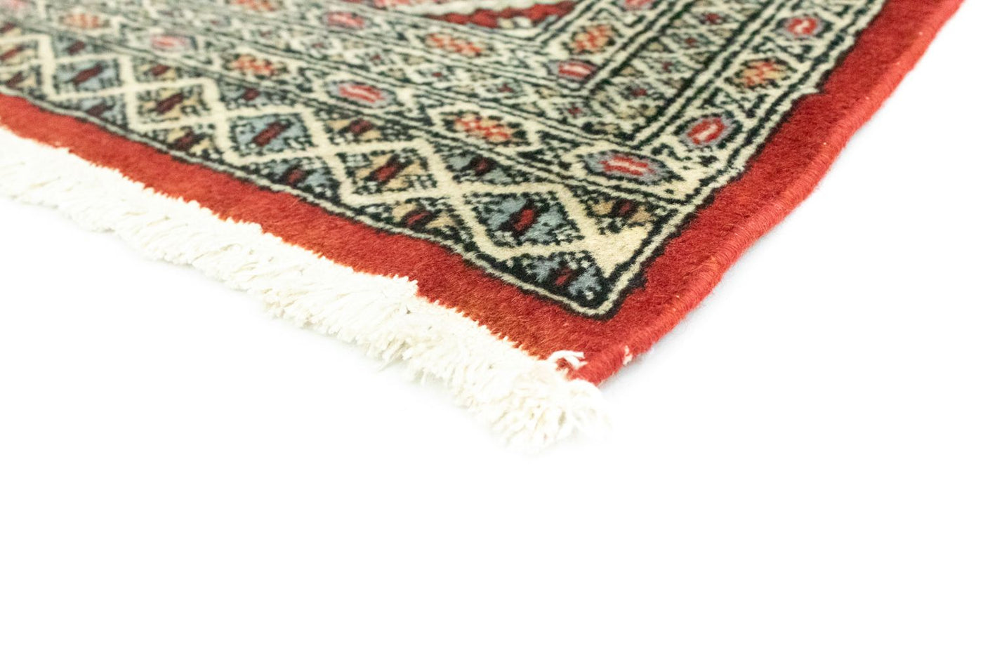 Pakistanska mattan - 82 x 63 cm - röd