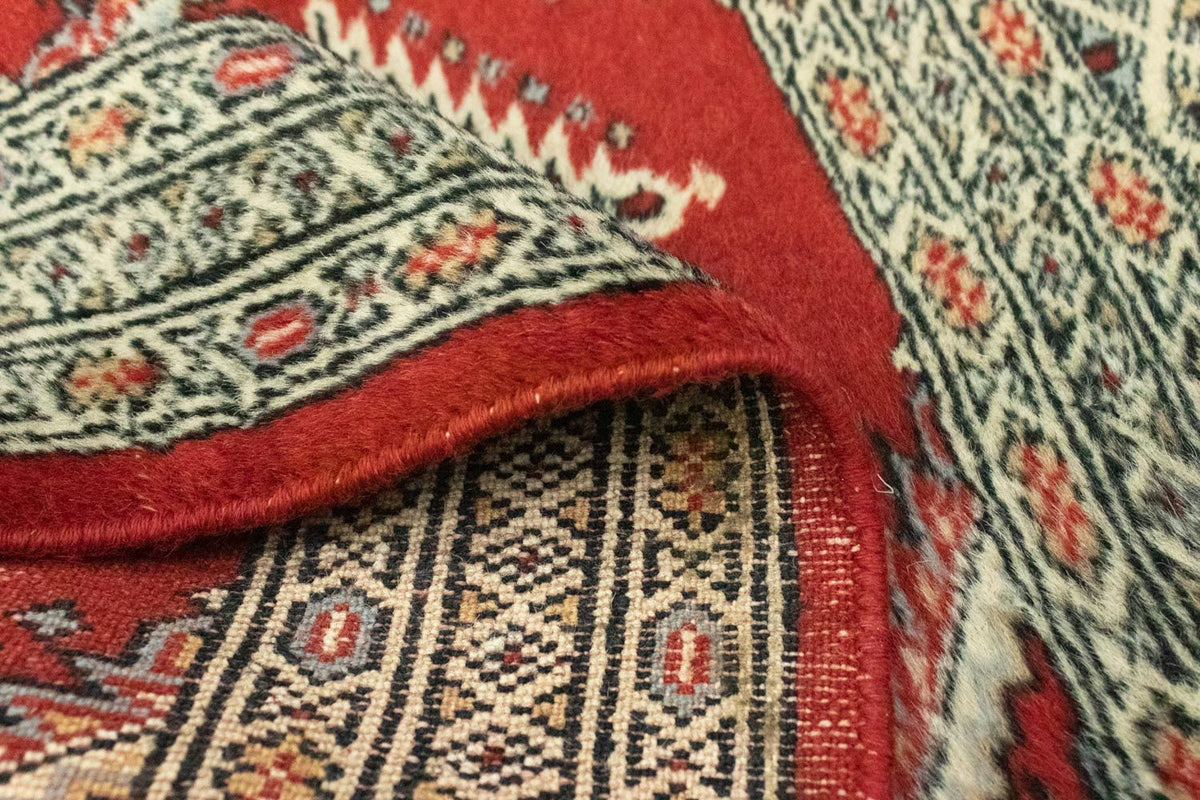 Pakistanska mattan - 82 x 63 cm - röd