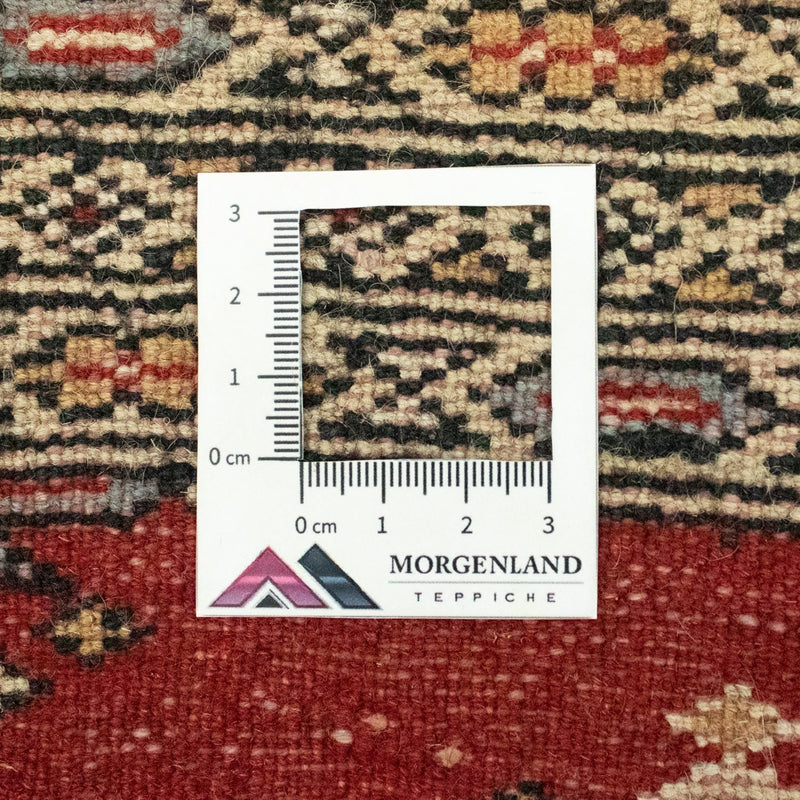 Pakistanska mattan - 82 x 63 cm - röd