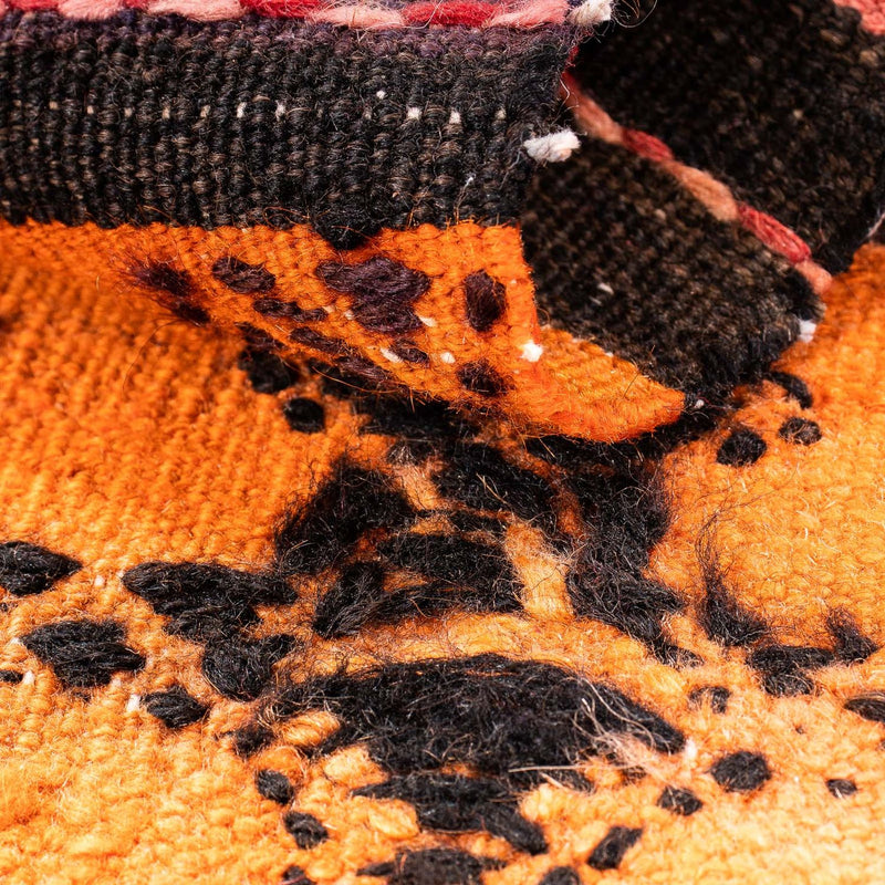 Kelim-matta - gammal - 100 x 60 cm - flerfärgad