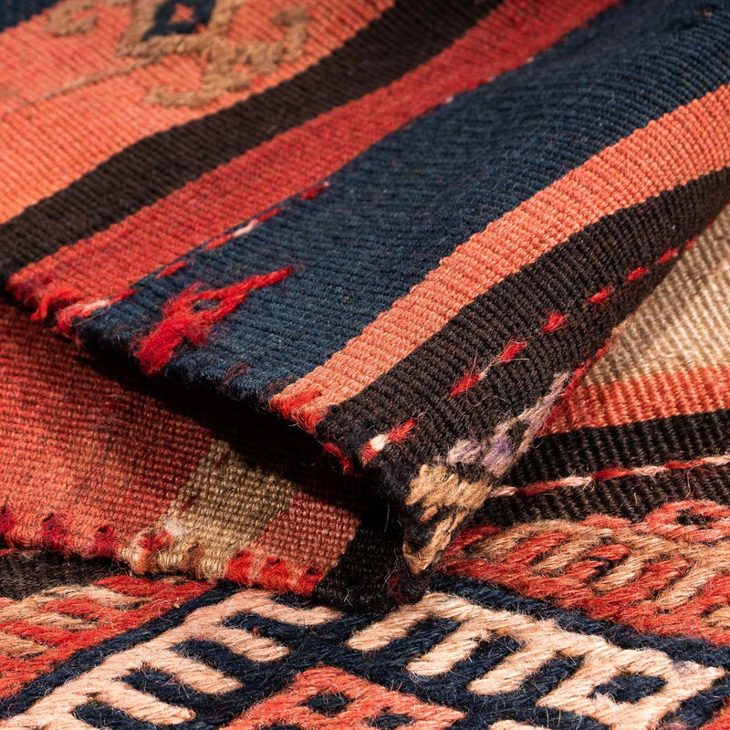 Runner Kelim-matta - gammal - 315 x 95 cm - flerfärgad