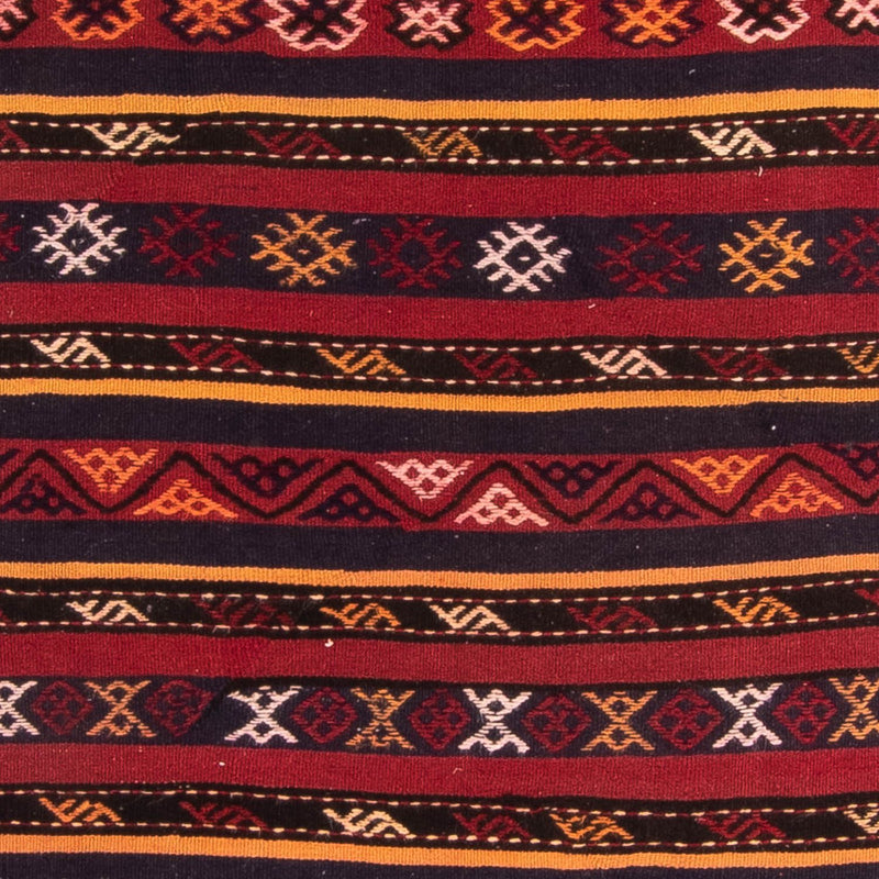 Kelim-matta - gammal - 250 x 145 cm - flerfärgad