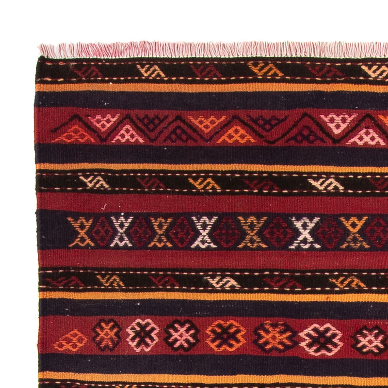 Kelim-matta - gammal - 250 x 145 cm - flerfärgad